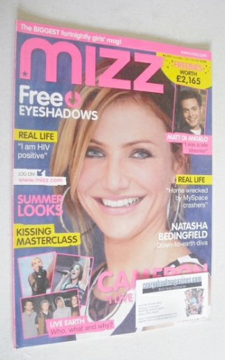 <!--2007-06-28-->MIZZ magazine - Cameron Diaz cover (28 June - 11 July 2007