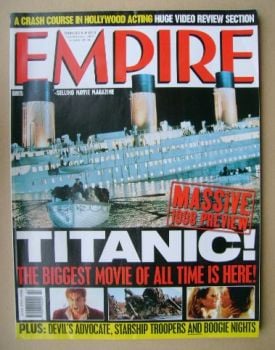 Empire magazine - Titanic cover (February 1998 - Issue 104)