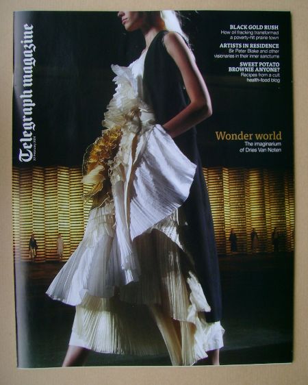 Telegraph magazine - Wonder World cover (22 February 2014)