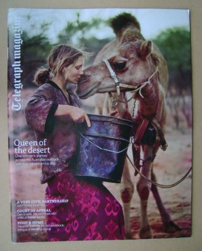 <!--2014-04-19-->Telegraph magazine - Robyn Davidson cover (19 April 2014)