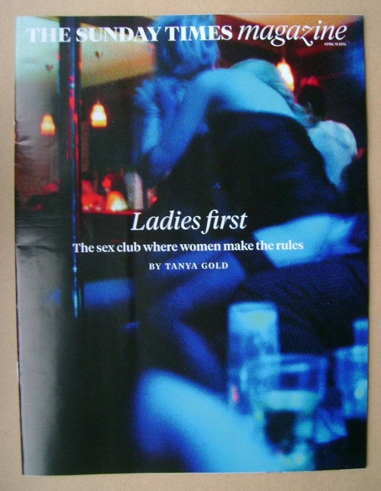 The Sunday Times magazine - Ladies First cover (13 April 2014)