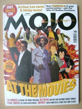 MOJO magazine - At The Movies cover (June 2002 - Issue 103)