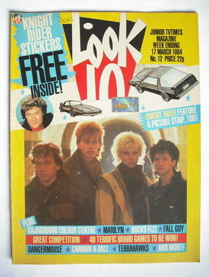 Look In magazine - Kajagoogoo cover (17 March 1984)