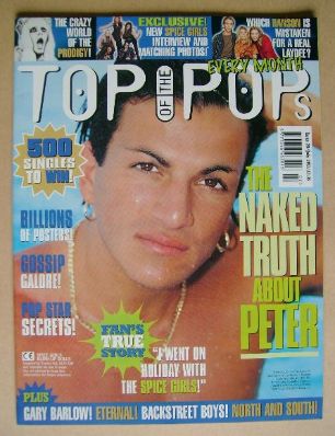 <!--1997-07-->Top Of The Pops magazine - Peter Andre cover (July 1997)