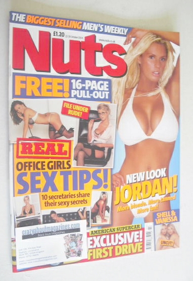 <!--2004-10-22-->Nuts magazine - Jordan cover (22-28 October 2004)
