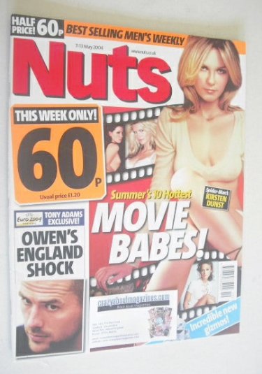 <!--2004-05-07-->Nuts magazine - Kirsten Dunst cover (7-13 May 2004)