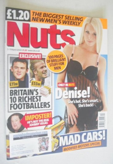 <!--2004-03-05-->Nuts magazine - Denise Van Outen cover (5-11 March 2004)