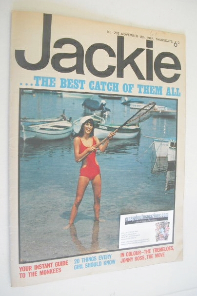 Jackie magazine - 18 November 1967 (Issue 202)