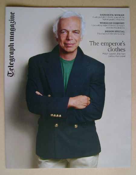 Telegraph magazine - Ralph Lauren cover (3 May 2014)