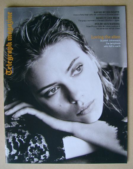 Telegraph magazine - Scarlett Johansson cover (1 March 2014)