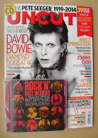 Uncut magazine - David Bowie cover (April 2014)