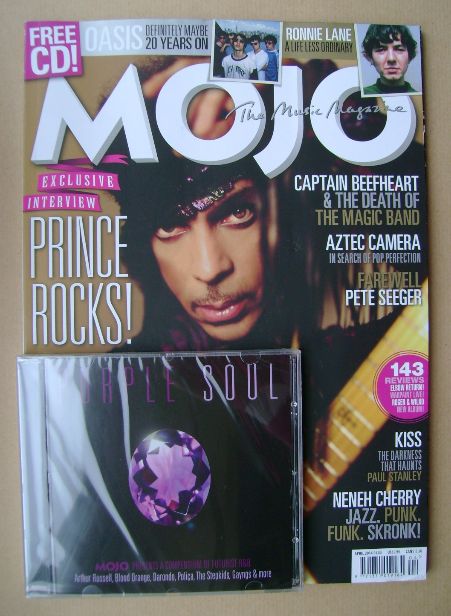 MOJO magazine - Prince cover (April 2014 - Issue 245)
