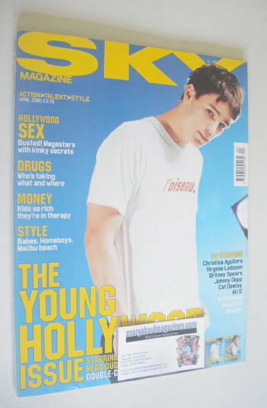 Sky magazine - Josh Hartnett cover (April 2000)