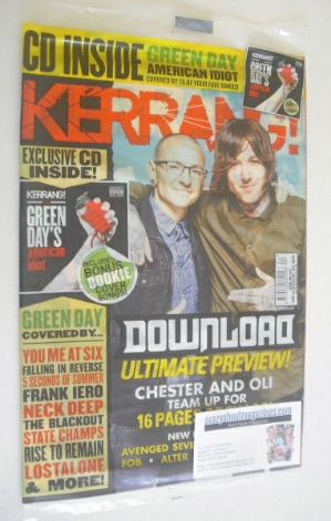 Kerrang magazine - Download Ultimate Preview cover (14 June 2014 - Issue 1521)