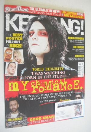 Kerrang magazine - Gerard Way cover (7 June 2014 - Issue 1520)