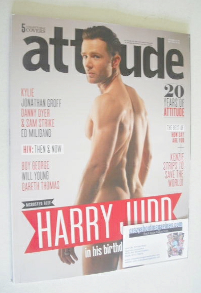 <!--2014-05-->Attitude magazine - Harry Judd cover (May 2014)