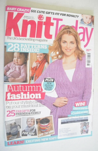 <!--2012-09-->Knit Today magazine (Issue 89 - September 2013)