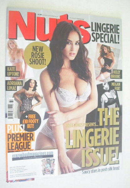 <!--2013-08-16-->Nuts magazine - Rosie Jones cover (16-22 August 2013)