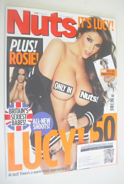 <!--2013-04-05-->Nuts magazine - Lucy Pinder cover (5-11 April 2013)