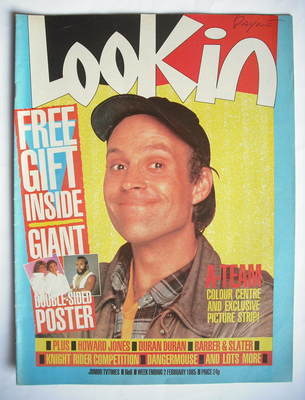 Look In magazine - William Dwight Shultz cover (2 February 1985)