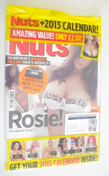 Nuts magazine - Rosie Jones cover (7-13 December 2012)