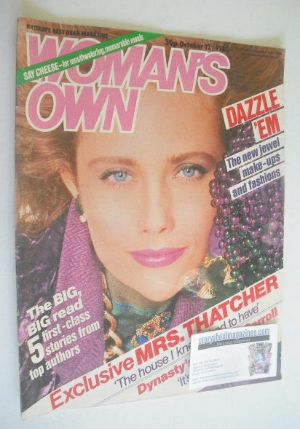Woman's Own magazine - 12 October 1985