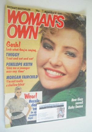 <!--1983-11-05-->Woman's Own magazine - 5 November 1983