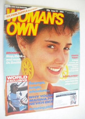 Woman's Own magazine - 29 June 1985