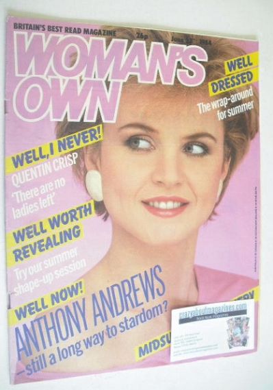 <!--1984-06-23-->Woman's Own magazine - 23 June 1984