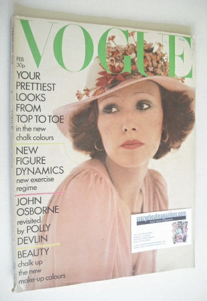 British Vogue magazine - February 1973