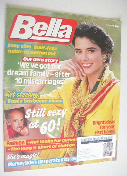 <!--1990-08-25-->Bella magazine - 25 August 1990