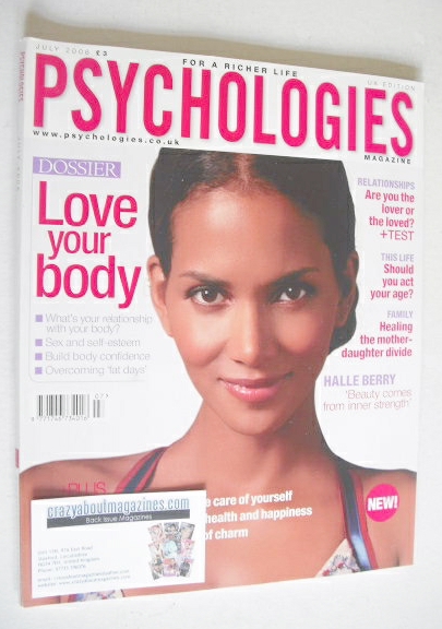 <!--2006-07-->Psychologies magazine - July 2006 - Halle Berry cover