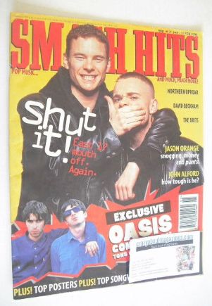 Smash Hits magazine - East 17 cover (31 January - 13 February 1996)