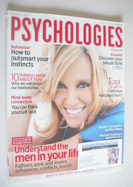 Psychologies magazine - March 2010 - Toni Collette cover