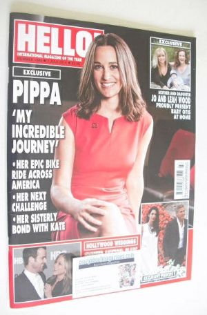 Hello! magazine - Pippa Middleton cover (7 July 2014 - Issue 1335)
