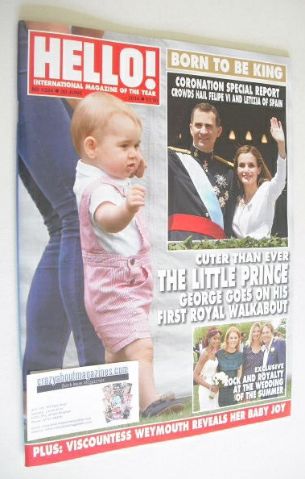 Hello! magazine - Prince George cover (30 June 2014 - Issue 1334)