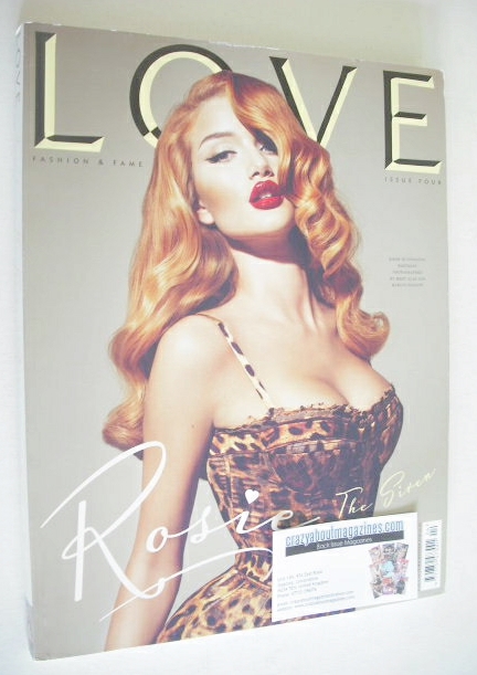 Love magazine - Issue 4 - Autumn/Winter 2010 - Rosie Huntington-Whiteley co