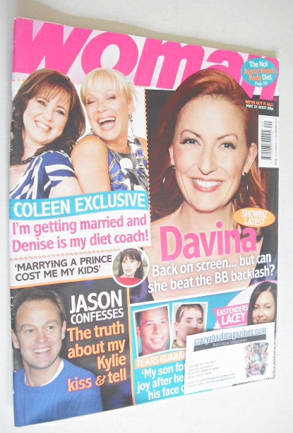 Woman magazine - Davina McCall cover (21 May 2007)