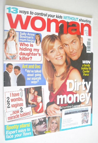 Woman magazine - Bradley Walsh and Jane Danson cover (10 April 2006)