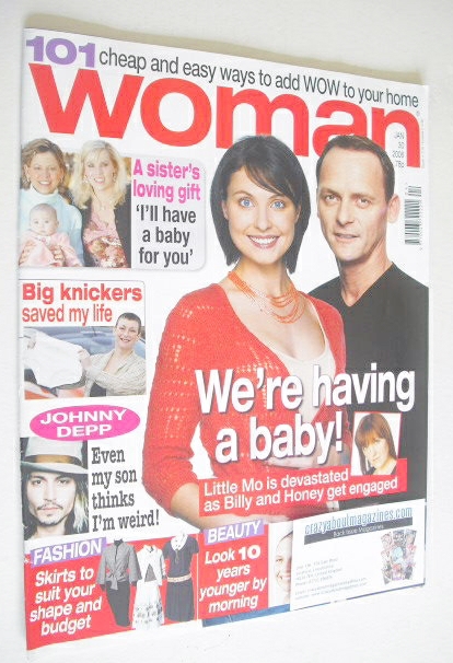 <!--2006-01-30-->Woman magazine - Emma Barton & Perry Fenwick cover (30 Jan