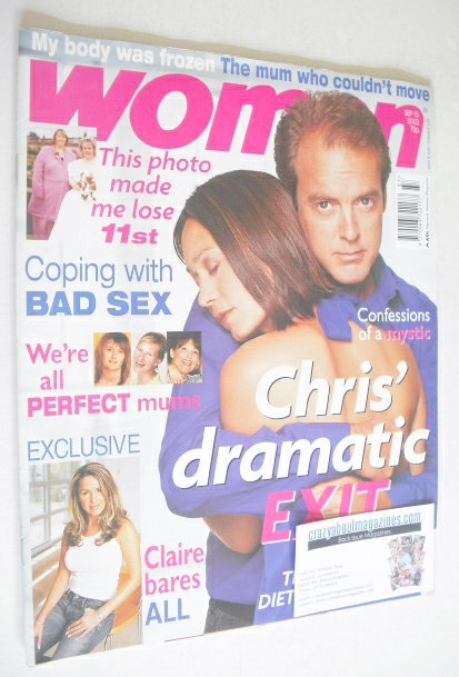 Woman magazine - Leah Bracknell and Peter Amory cover (15 September 2003)