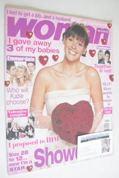 Woman magazine - Suranne Jones cover (16 February 2004)