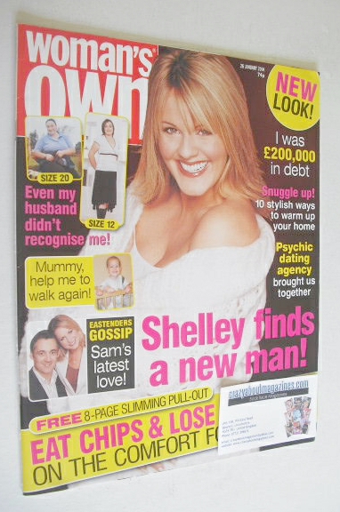 Woman's Own magazine - 26 January 2004 - Sally Lindsay cover