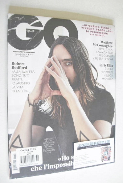 <!--2014-01-->Italy GQ magazine - January 2014 - Jared Leto cover