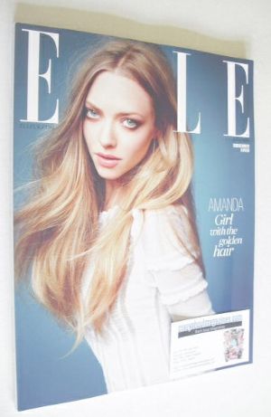 British Elle magazine - June 2014 - Amanda Seyfried cover (Subscriber's Issue)
