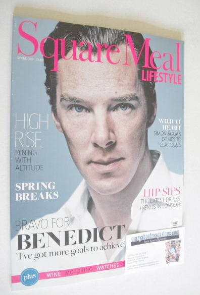 Square Meal Lifestyle magazine - Benedict Cumberbatch cover (Spring 2014)