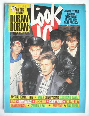Look In magazine - Duran Duran cover (14 April 1984)