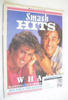 <!--1984-05-24-->Smash Hits magazine - George Michael and Andrew Ridgeley cover (24 May - 6 June 1984)