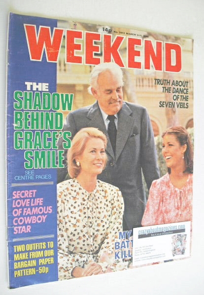<!--1980-03-05-->Weekend magazine - Prince Rainier III, Princess Grace and 