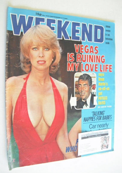 <!--1980-09-03-->Weekend magazine - Phyllis Davis cover (3-9 September 1980